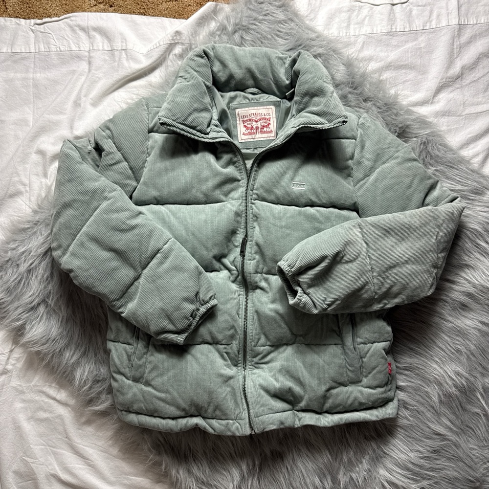 Levi's Women’s Small Sage Puffer Jacket Coat